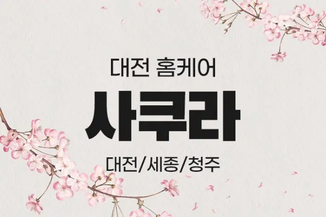 대전 홈케어 [사쿠라] 24시 출장 대전,세종,청주 대표 이미지